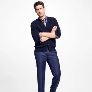Regent Fit Stretch Wool Trousers
